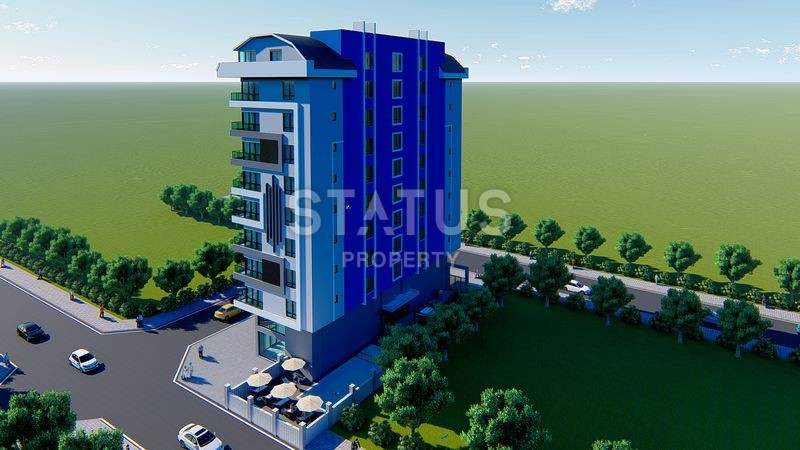 Apartments 1+1 and 2+1 in a complex at the excavation stage in Mahmutlar. фото 3